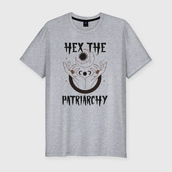 Мужская slim-футболка Hex the patriarchy