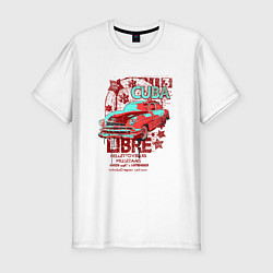 Мужская slim-футболка Cuba libre!