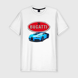 Мужская slim-футболка Bugatti - motorsport