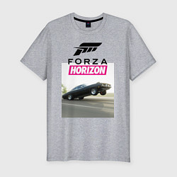 Футболка slim-fit FORZA HORIZON CLASSIC, цвет: меланж