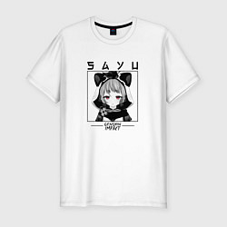 Мужская slim-футболка Саю ниндзя , Genshin Impact