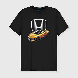 Футболка slim-fit Honda Concept Motorsport, цвет: черный