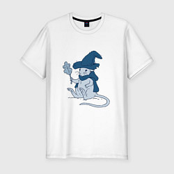 Мужская slim-футболка Маленький волшебник