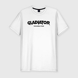 Футболка slim-fit Глад Валакас Тур, цвет: белый