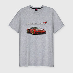 Мужская slim-футболка McLaren Motorsport!