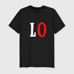 Мужская slim-футболка Love Lo