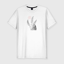 Мужская slim-футболка Лесной Страж