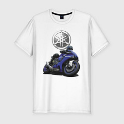 Мужская slim-футболка Yamaha Racing team