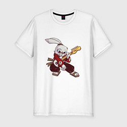 Мужская slim-футболка Rabbit Rocker