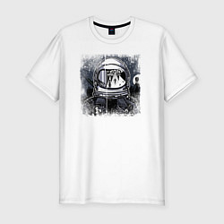 Мужская slim-футболка Инопланетный Патруль