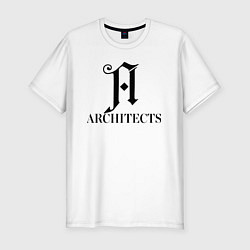 Футболка slim-fit Architects epitaph, цвет: белый