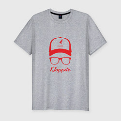Мужская slim-футболка Kloppite