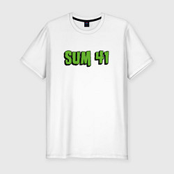 Футболка slim-fit SUM41 LOGO, цвет: белый