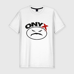 Футболка slim-fit Оnyx, цвет: белый