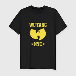 Мужская slim-футболка Wu тang NYC