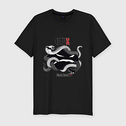 Футболка slim-fit Onyx black rock, цвет: черный