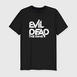 Мужская slim-футболка Logo Evil Dead