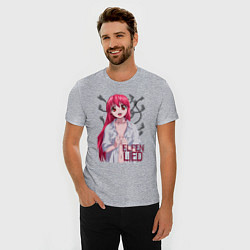 Футболка slim-fit Elfen lied Lucy, цвет: меланж — фото 2