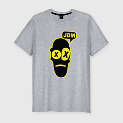 Мужская slim-футболка JDM Face Japan
