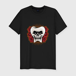 Мужская slim-футболка Skull Tooth