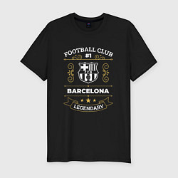 Футболка slim-fit Barcelona - FC 1, цвет: черный
