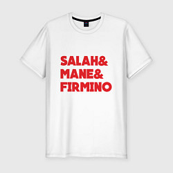 Мужская slim-футболка Salah - Mane - Firmino