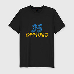 Футболка slim-fit 35 Champions, цвет: черный