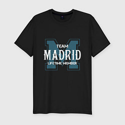 Мужская slim-футболка Team Madrid