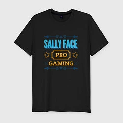 Футболка slim-fit Sally Face PRO Gaming, цвет: черный