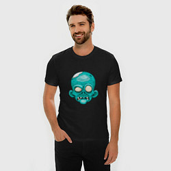 Футболка slim-fit Fear Zombie, цвет: черный — фото 2