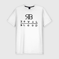 Футболка slim-fit RB Royal Blood, цвет: белый