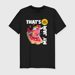 Мужская slim-футболка Thats my jam