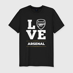 Футболка slim-fit Arsenal Love Classic, цвет: черный