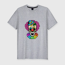 Мужская slim-футболка Dead Clown