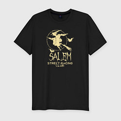 Мужская slim-футболка Salem Street Racing Club