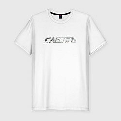 Футболка slim-fit Слесарь, цвет: белый