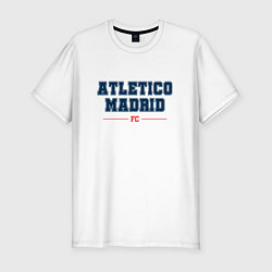 Футболка slim-fit Atletico Madrid FC Classic, цвет: белый