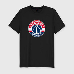 Мужская slim-футболка Вашингтон Уизардс NBA
