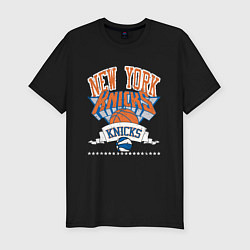 Мужская slim-футболка NEW YORK KNIKS NBA