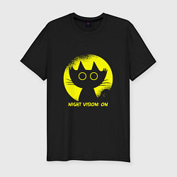 Мужская slim-футболка Ночное Видение