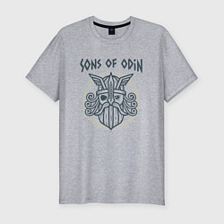 Мужская slim-футболка Sons of Odin
