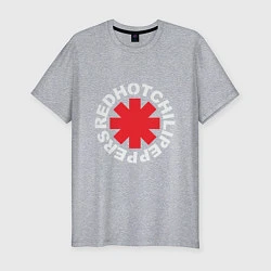 Мужская slim-футболка Peppers - Logo