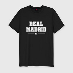 Мужская slim-футболка Real Madrid Football Club Классика