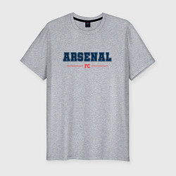 Футболка slim-fit Arsenal FC Classic, цвет: меланж