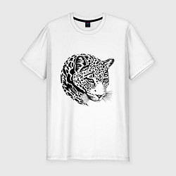 Футболка slim-fit POSING JAGUAR, цвет: белый