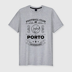Мужская slim-футболка Porto: Football Club Number 1 Legendary