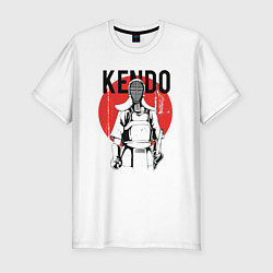 Мужская slim-футболка Kendo