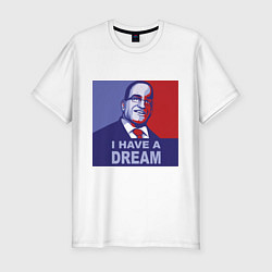 Мужская slim-футболка Сенатор - У меня есть мечта