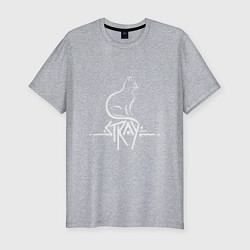 Футболка slim-fit Stray Life, цвет: меланж