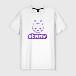 Футболка slim-fit Stray x Twitch, цвет: белый